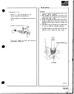 Preview for 364 page of Honda Acura NSX 1991 Service Manual