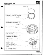 Preview for 372 page of Honda Acura NSX 1991 Service Manual