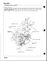 Preview for 412 page of Honda Acura NSX 1991 Service Manual