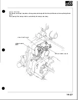 Preview for 415 page of Honda Acura NSX 1991 Service Manual