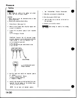 Preview for 472 page of Honda Acura NSX 1991 Service Manual