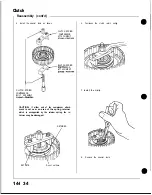 Preview for 516 page of Honda Acura NSX 1991 Service Manual