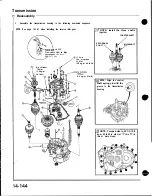 Preview for 526 page of Honda Acura NSX 1991 Service Manual