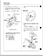 Preview for 528 page of Honda Acura NSX 1991 Service Manual