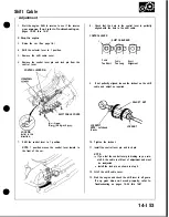 Preview for 535 page of Honda Acura NSX 1991 Service Manual