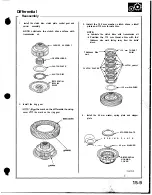 Предварительный просмотр 547 страницы Honda Acura NSX 1991 Service Manual