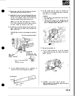 Предварительный просмотр 557 страницы Honda Acura NSX 1991 Service Manual