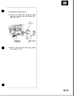 Preview for 586 page of Honda Acura NSX 1991 Service Manual