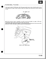 Preview for 612 page of Honda Acura NSX 1991 Service Manual