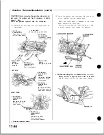 Preview for 637 page of Honda Acura NSX 1991 Service Manual