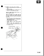 Preview for 638 page of Honda Acura NSX 1991 Service Manual