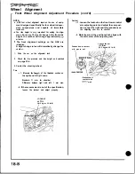 Preview for 653 page of Honda Acura NSX 1991 Service Manual