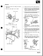 Preview for 666 page of Honda Acura NSX 1991 Service Manual