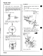 Preview for 685 page of Honda Acura NSX 1991 Service Manual