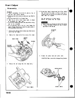 Preview for 695 page of Honda Acura NSX 1991 Service Manual