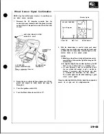 Preview for 730 page of Honda Acura NSX 1991 Service Manual