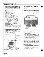 Preview for 751 page of Honda Acura NSX 1991 Service Manual