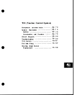 Preview for 760 page of Honda Acura NSX 1991 Service Manual