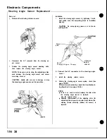 Preview for 825 page of Honda Acura NSX 1991 Service Manual