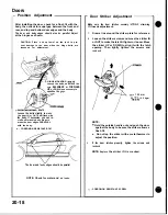 Preview for 844 page of Honda Acura NSX 1991 Service Manual