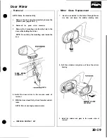 Preview for 845 page of Honda Acura NSX 1991 Service Manual