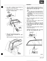 Preview for 853 page of Honda Acura NSX 1991 Service Manual