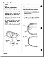 Preview for 858 page of Honda Acura NSX 1991 Service Manual