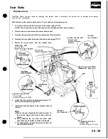 Preview for 865 page of Honda Acura NSX 1991 Service Manual