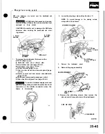 Preview for 871 page of Honda Acura NSX 1991 Service Manual