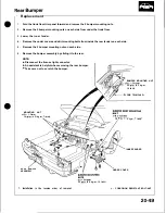 Preview for 875 page of Honda Acura NSX 1991 Service Manual