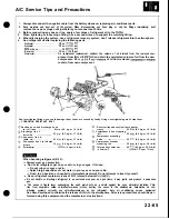 Preview for 953 page of Honda Acura NSX 1991 Service Manual