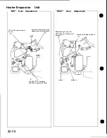 Preview for 960 page of Honda Acura NSX 1991 Service Manual