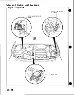 Preview for 1000 page of Honda Acura NSX 1991 Service Manual