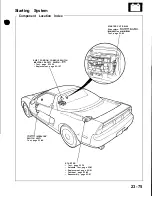 Preview for 1061 page of Honda Acura NSX 1991 Service Manual