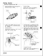 Preview for 1070 page of Honda Acura NSX 1991 Service Manual