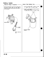 Preview for 1072 page of Honda Acura NSX 1991 Service Manual