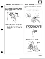 Preview for 1073 page of Honda Acura NSX 1991 Service Manual