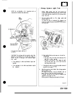 Preview for 1089 page of Honda Acura NSX 1991 Service Manual