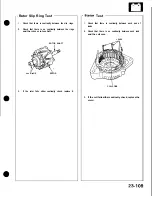 Preview for 1095 page of Honda Acura NSX 1991 Service Manual