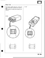 Preview for 1107 page of Honda Acura NSX 1991 Service Manual