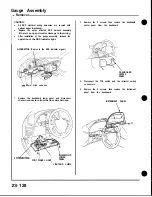 Preview for 1114 page of Honda Acura NSX 1991 Service Manual