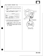 Preview for 1129 page of Honda Acura NSX 1991 Service Manual