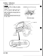 Preview for 1134 page of Honda Acura NSX 1991 Service Manual