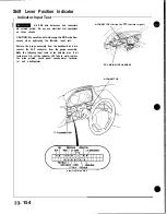 Preview for 1140 page of Honda Acura NSX 1991 Service Manual