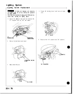 Preview for 1164 page of Honda Acura NSX 1991 Service Manual