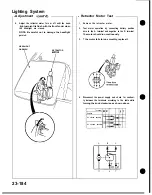 Preview for 1170 page of Honda Acura NSX 1991 Service Manual