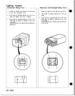 Preview for 1172 page of Honda Acura NSX 1991 Service Manual