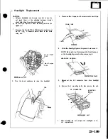 Preview for 1175 page of Honda Acura NSX 1991 Service Manual