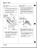 Preview for 1188 page of Honda Acura NSX 1991 Service Manual