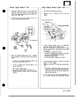 Preview for 1191 page of Honda Acura NSX 1991 Service Manual